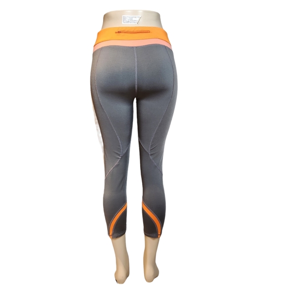 TKO size m workout leggings Grey orange - Picture 9 of 14